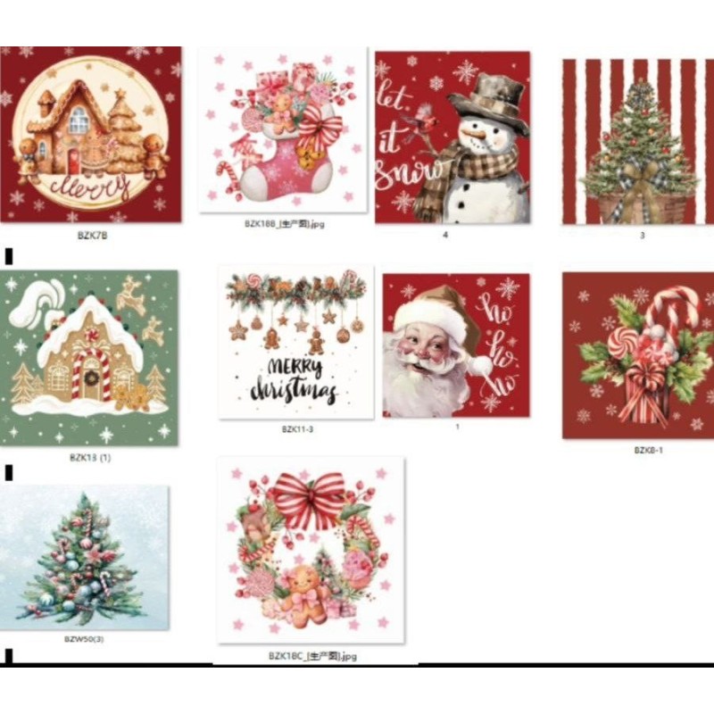 Funda de Almohada Navideña 4103 43x43cm